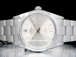 Rolex Air-King 34 Argento Oyster 14000 Silver Lining 